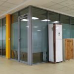 Теплая алюминиевая перегородка GFTD607